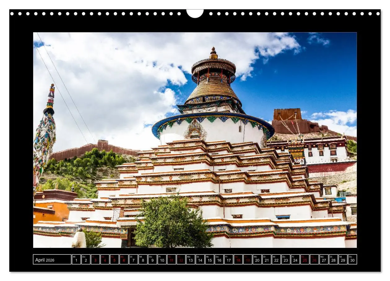 Bild: 9783457847961 | Eine Rundreise durch Tibet (Wandkalender 2026 DIN A3 quer),...
