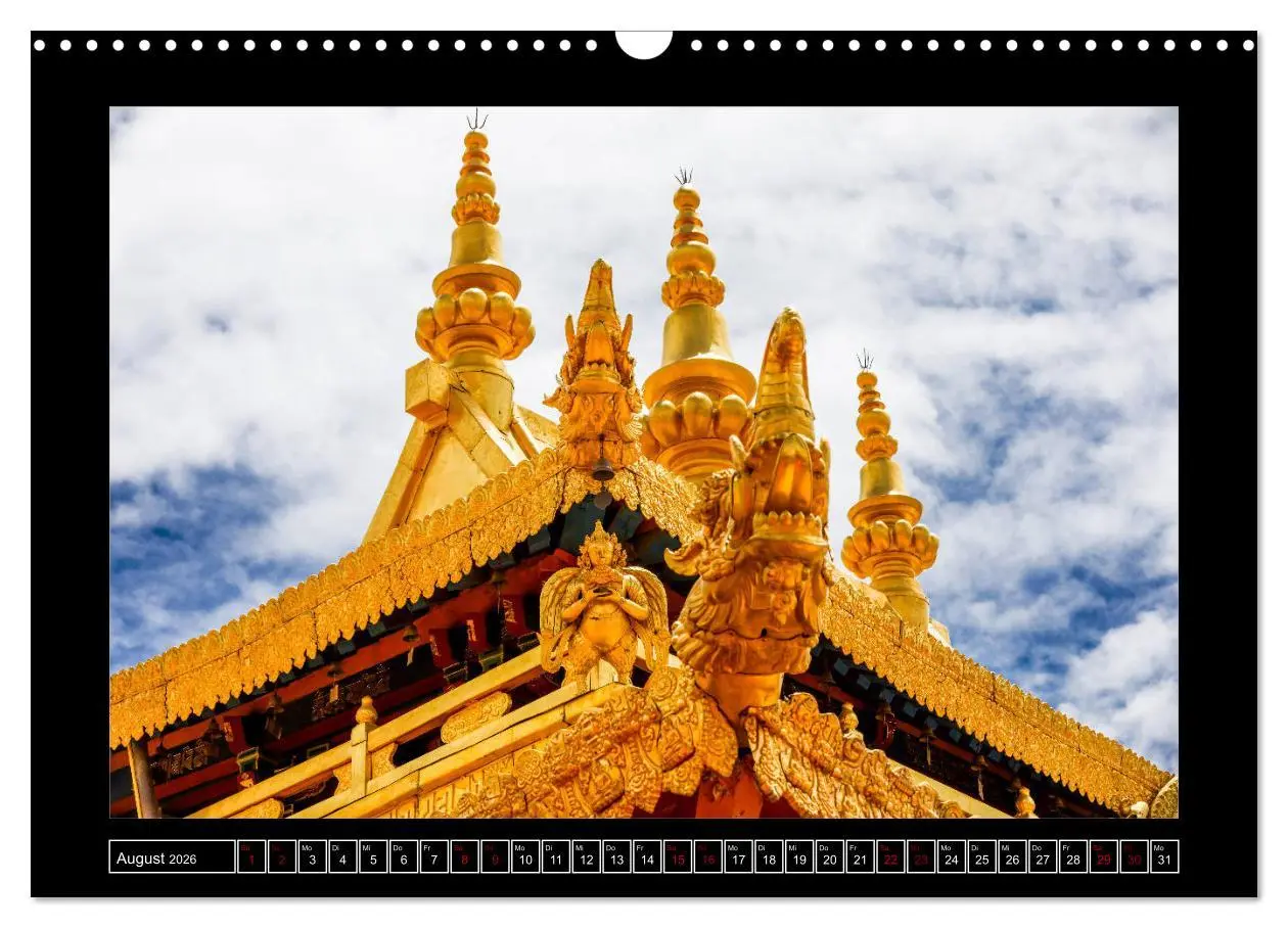 Bild: 9783457847961 | Eine Rundreise durch Tibet (Wandkalender 2026 DIN A3 quer),...