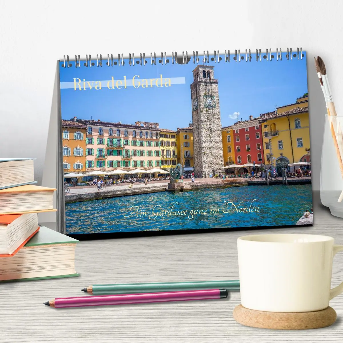 Bild: 9783516627961 | Riva del Garda - Am Gardasee ganz im Norden (Tischkalender 2026 DIN...