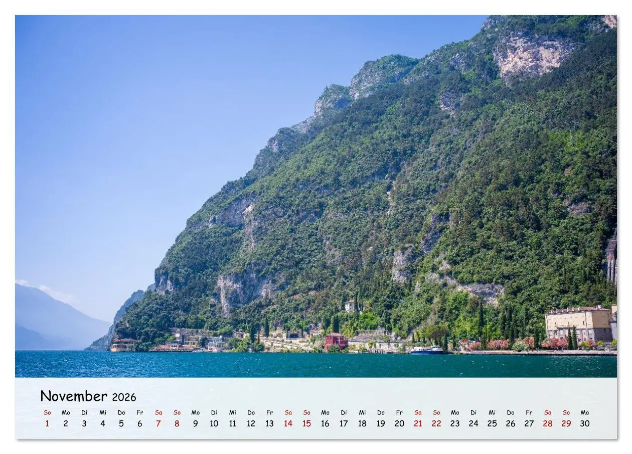 Bild: 9783516627961 | Riva del Garda - Am Gardasee ganz im Norden (Tischkalender 2026 DIN...