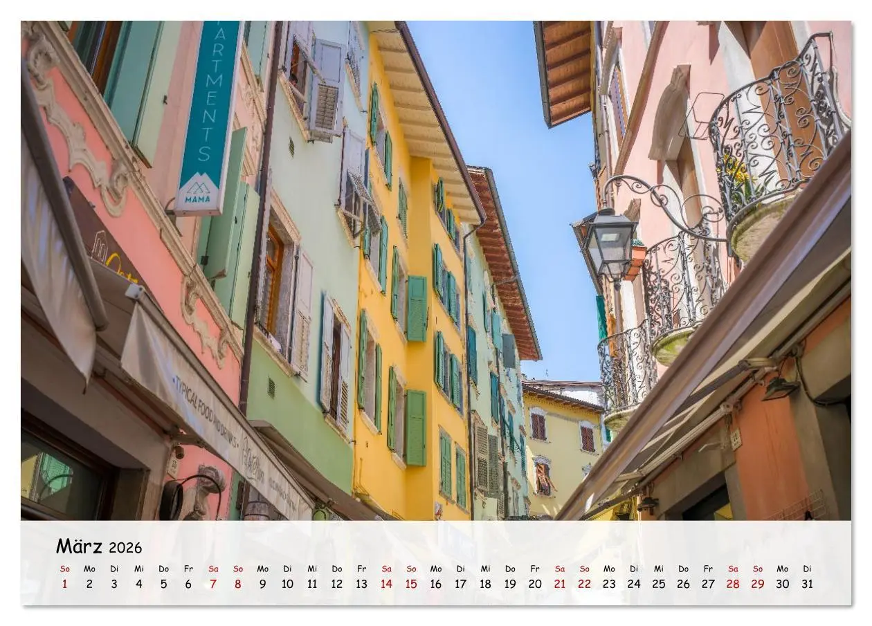 Bild: 9783516627961 | Riva del Garda - Am Gardasee ganz im Norden (Tischkalender 2026 DIN...
