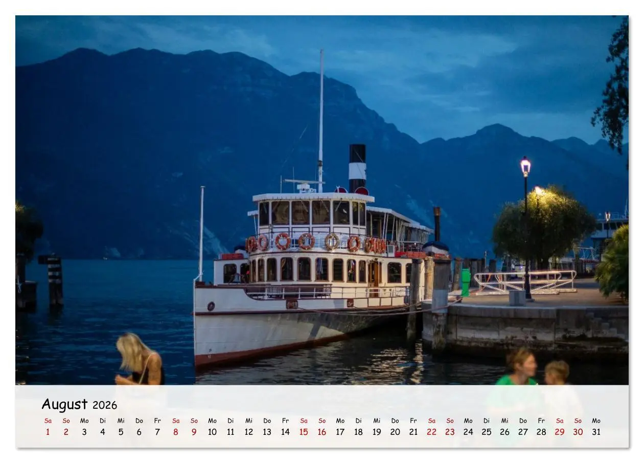 Bild: 9783516627961 | Riva del Garda - Am Gardasee ganz im Norden (Tischkalender 2026 DIN...