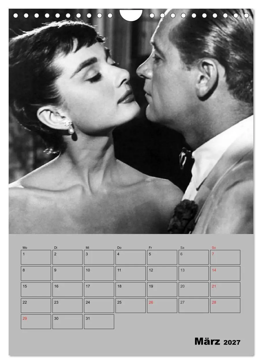 Bild: 9783569957961 | Hollywood-Diva. Audrey Hepburn (Wandkalender 2027 DIN A4 hoch),...