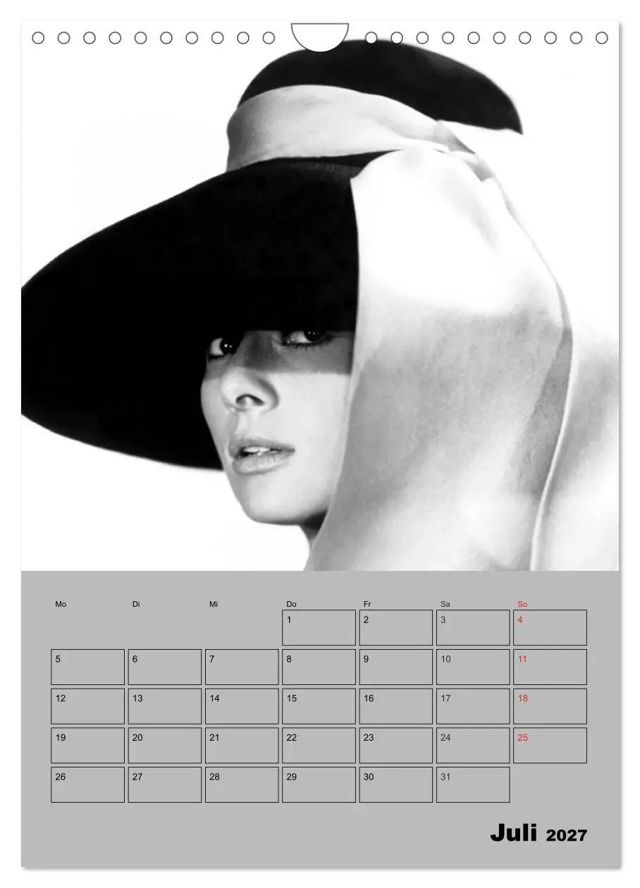 Bild: 9783569957961 | Hollywood-Diva. Audrey Hepburn (Wandkalender 2027 DIN A4 hoch),...