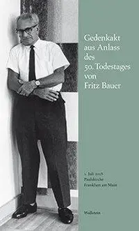 Cover: 9783835337961 | Gedenkakt aus Anlass des 50. Todestages von Fritz Bauer | Buch | 64 S.