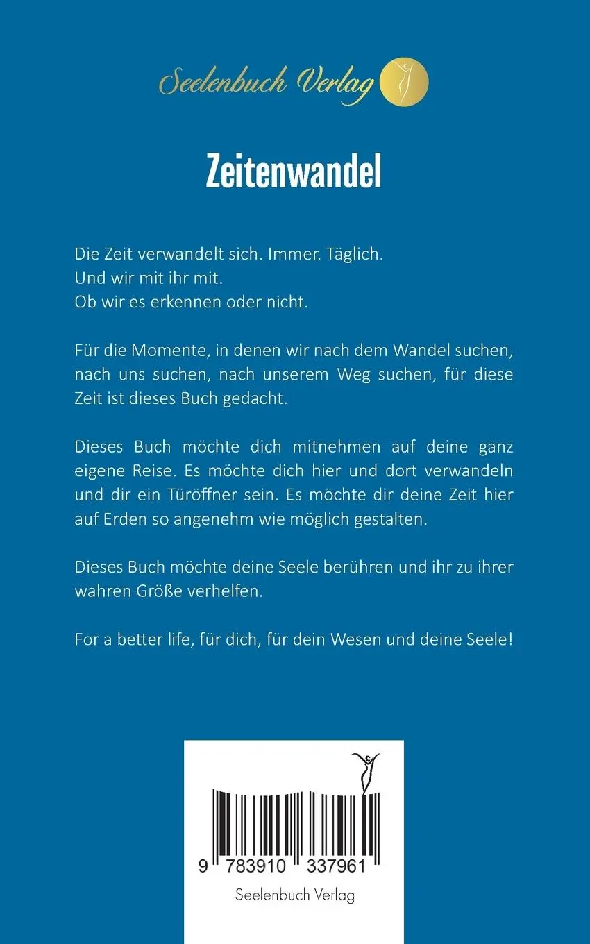 Rückseite: 9783910337961 | Zeitenwandel | Formen des Lebens | Bettina Gronow | Taschenbuch | 2025