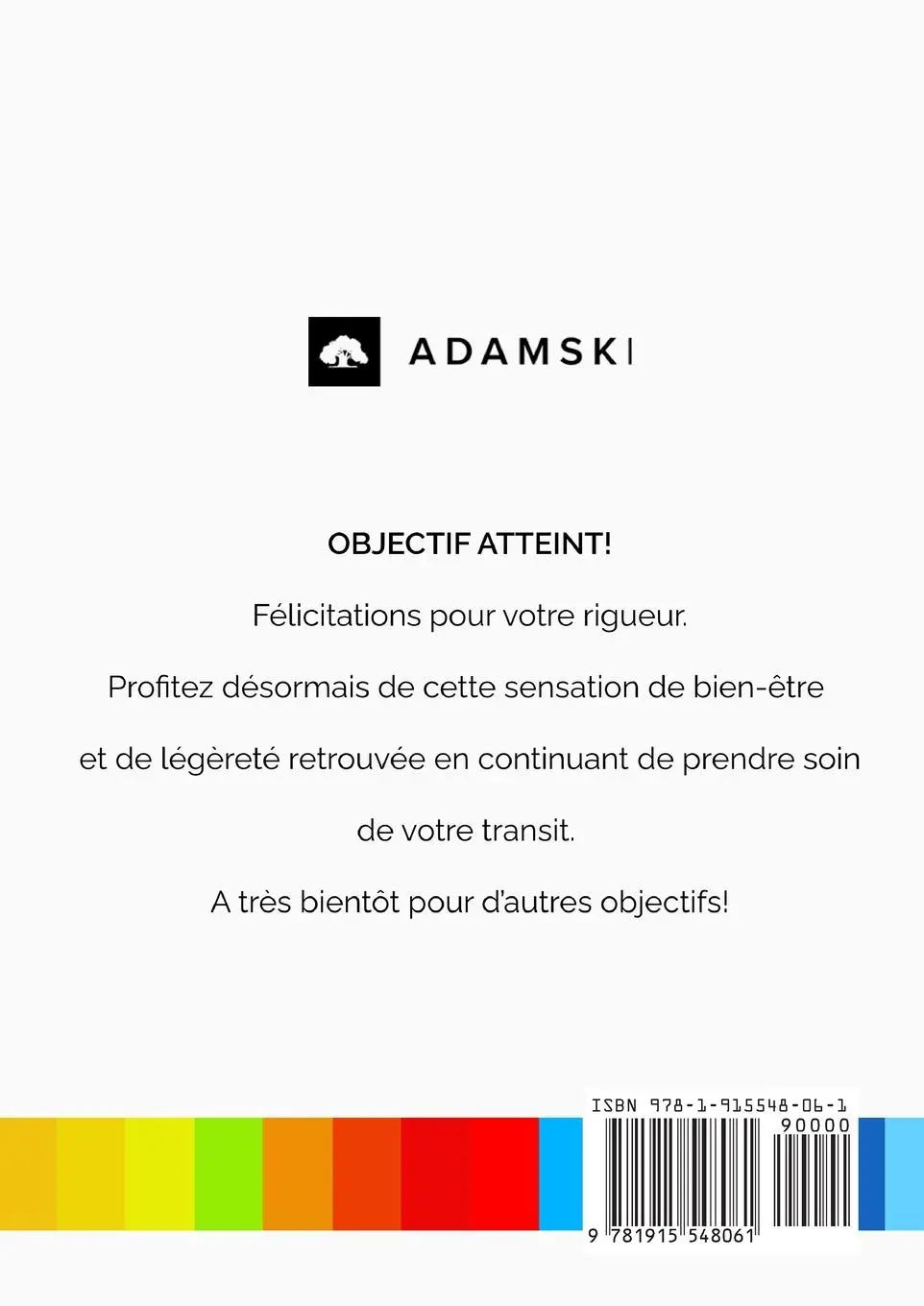 Rückseite: 9781915548061 | Méthode Adamski | Objectif Ventre Plat | Frank Laporte-Adamski | Buch