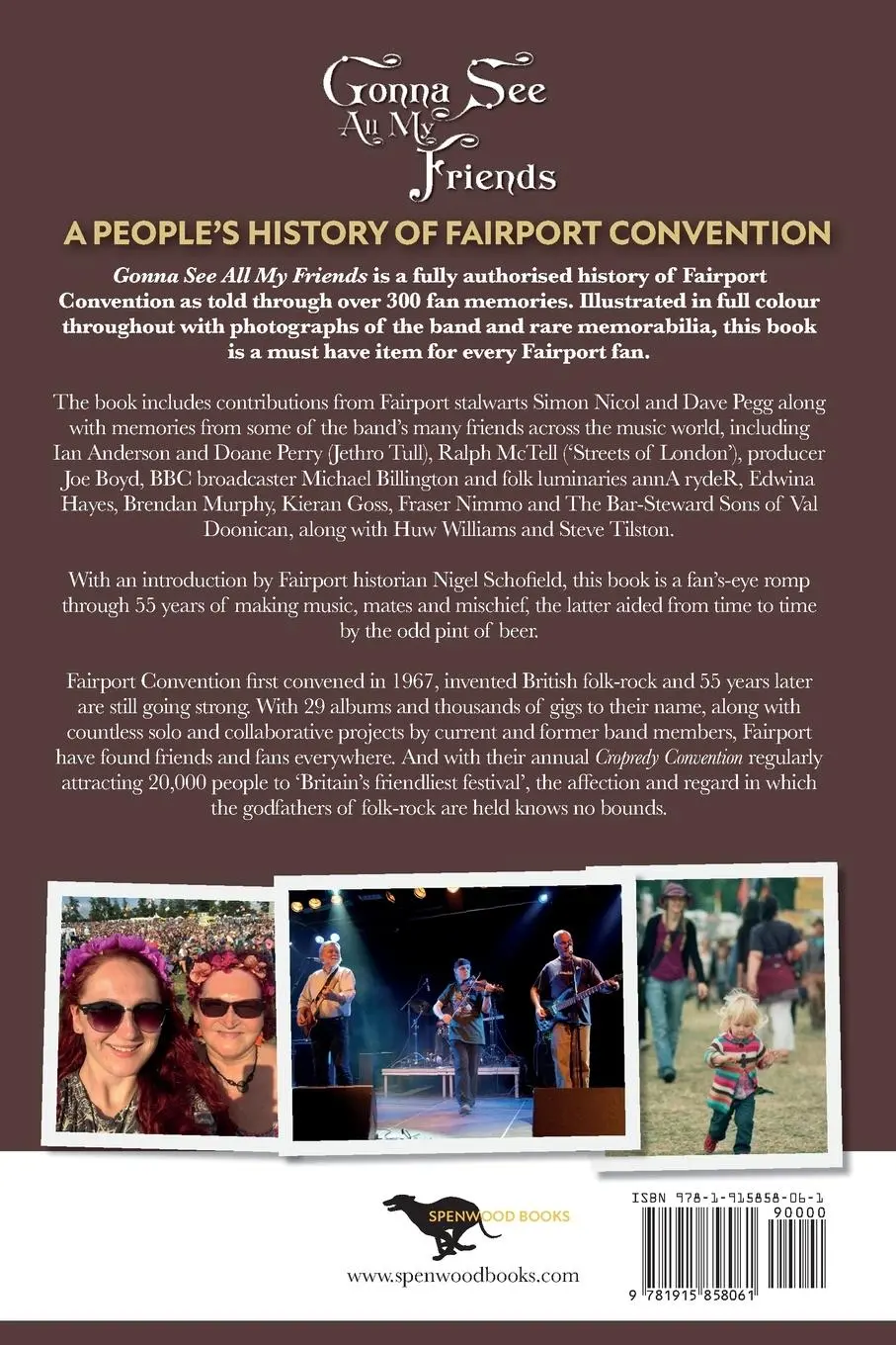 Rückseite: 9781915858061 | Gonna See All My Friends | A People's History of Fairport Convention