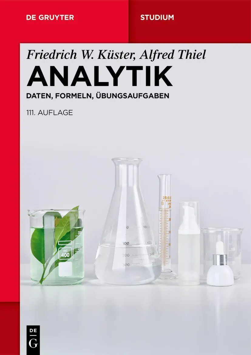Cover: 9783119148061 | Analytik | Daten, Formeln, Übungsaufgaben | Andreas Seubert | Buch