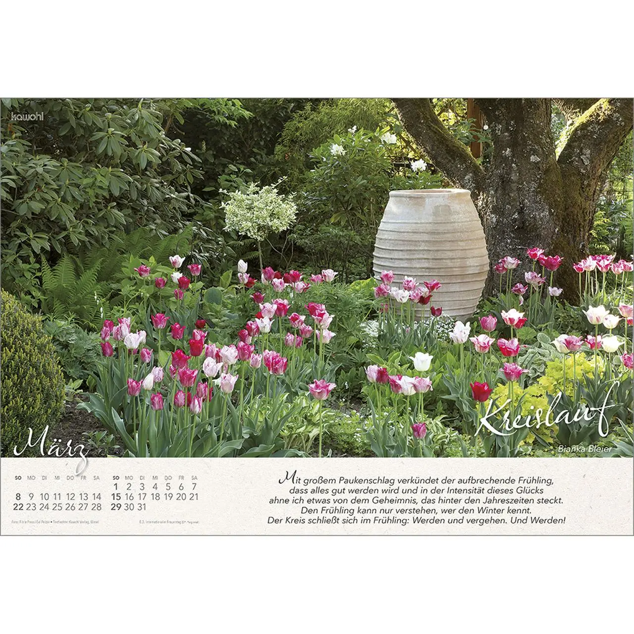 Bild: 9783754808061 | Wo Himmel und Erde sich berühren 2026 | Gartenkalender | Bianka Bleier