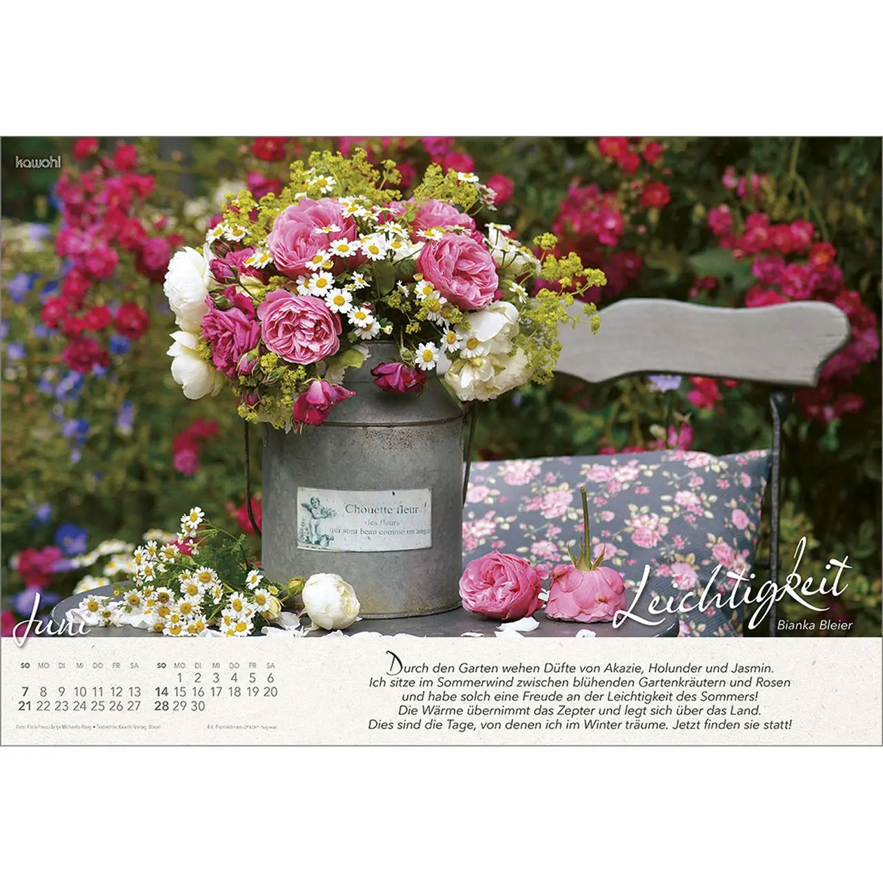 Bild: 9783754808061 | Wo Himmel und Erde sich berühren 2026 | Gartenkalender | Bianka Bleier