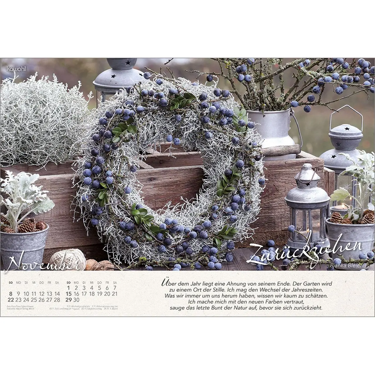 Bild: 9783754808061 | Wo Himmel und Erde sich berühren 2026 | Gartenkalender | Bianka Bleier