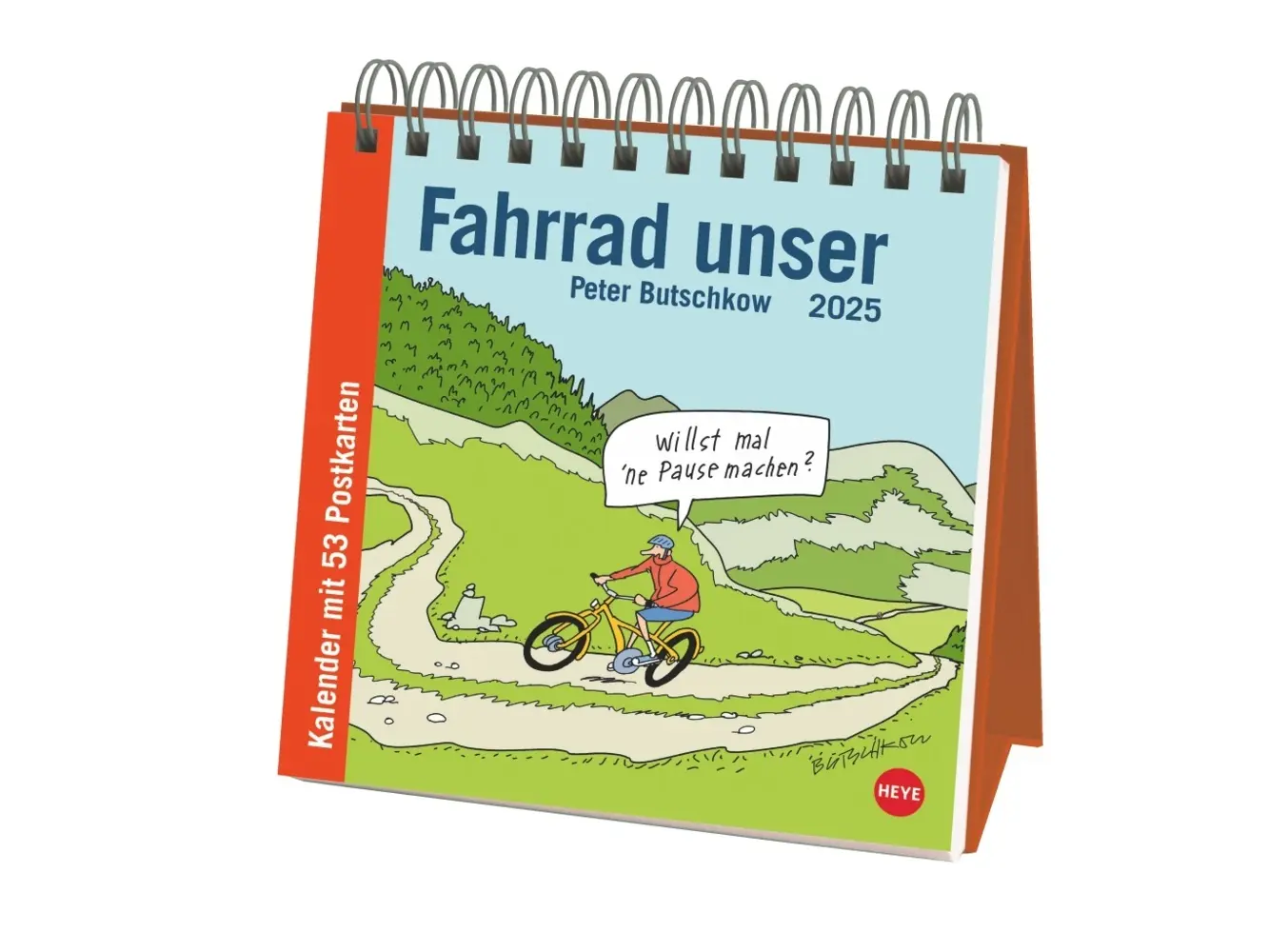 Cover: 9783756408061 | Peter Butschkow: Fahrrad unser Premium-Postkartenkalender 2025 | 2025