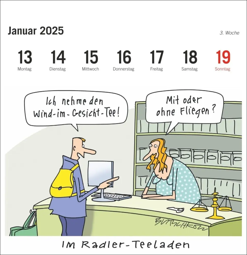 Bild: 9783756408061 | Peter Butschkow: Fahrrad unser Premium-Postkartenkalender 2025 | 2025