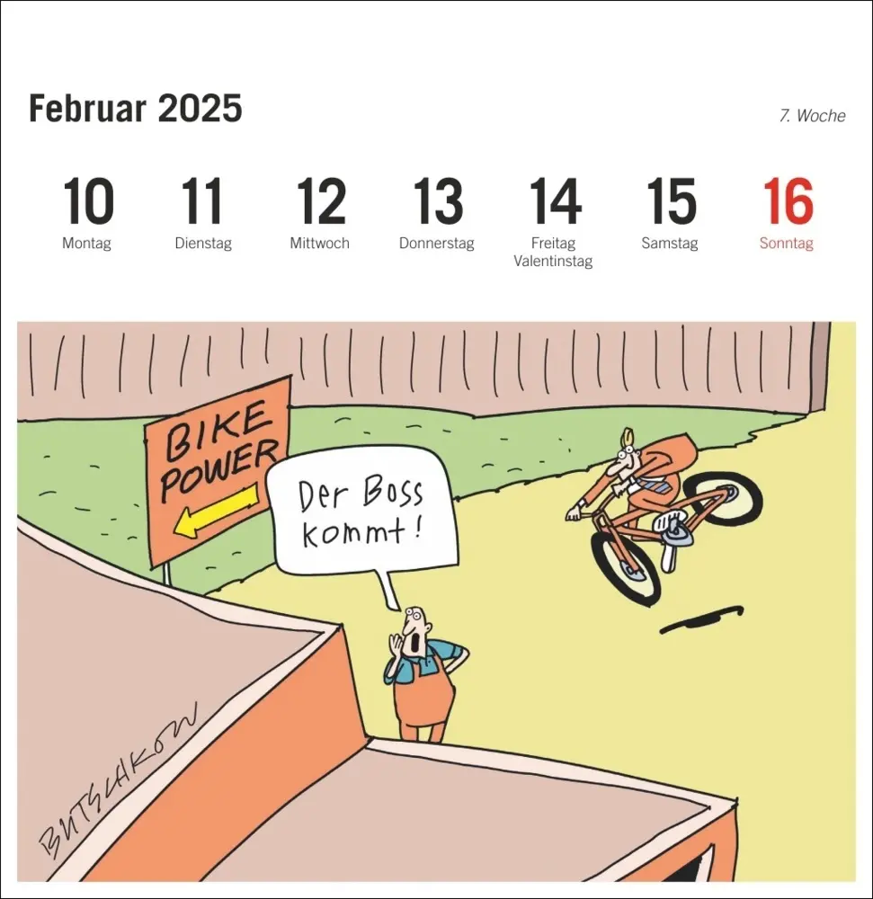Bild: 9783756408061 | Peter Butschkow: Fahrrad unser Premium-Postkartenkalender 2025 | 2025