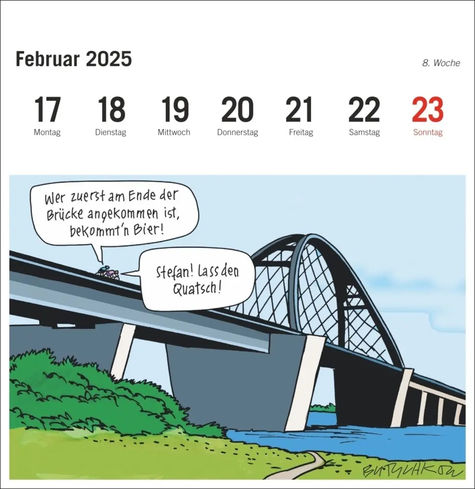 Bild: 9783756408061 | Peter Butschkow: Fahrrad unser Premium-Postkartenkalender 2025 | 2025