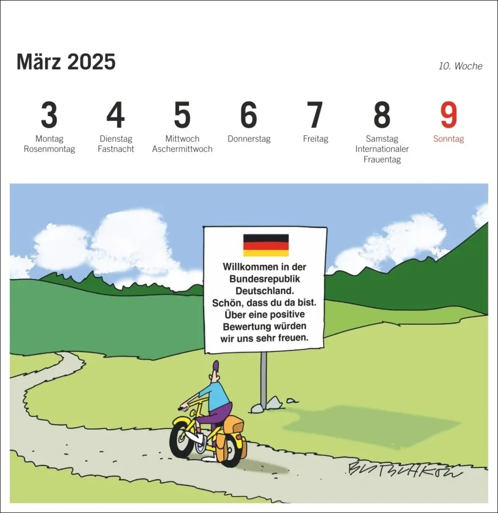 Bild: 9783756408061 | Peter Butschkow: Fahrrad unser Premium-Postkartenkalender 2025 | 2025