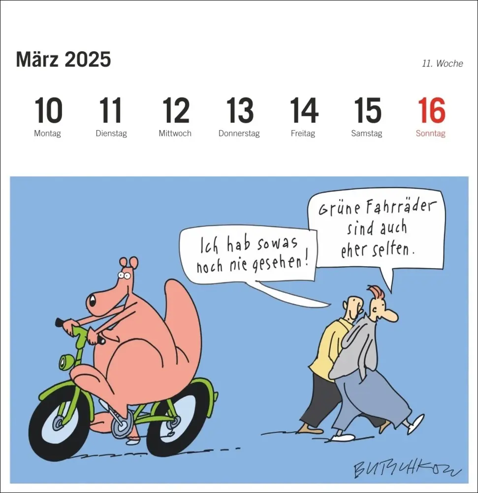 Bild: 9783756408061 | Peter Butschkow: Fahrrad unser Premium-Postkartenkalender 2025 | 2025