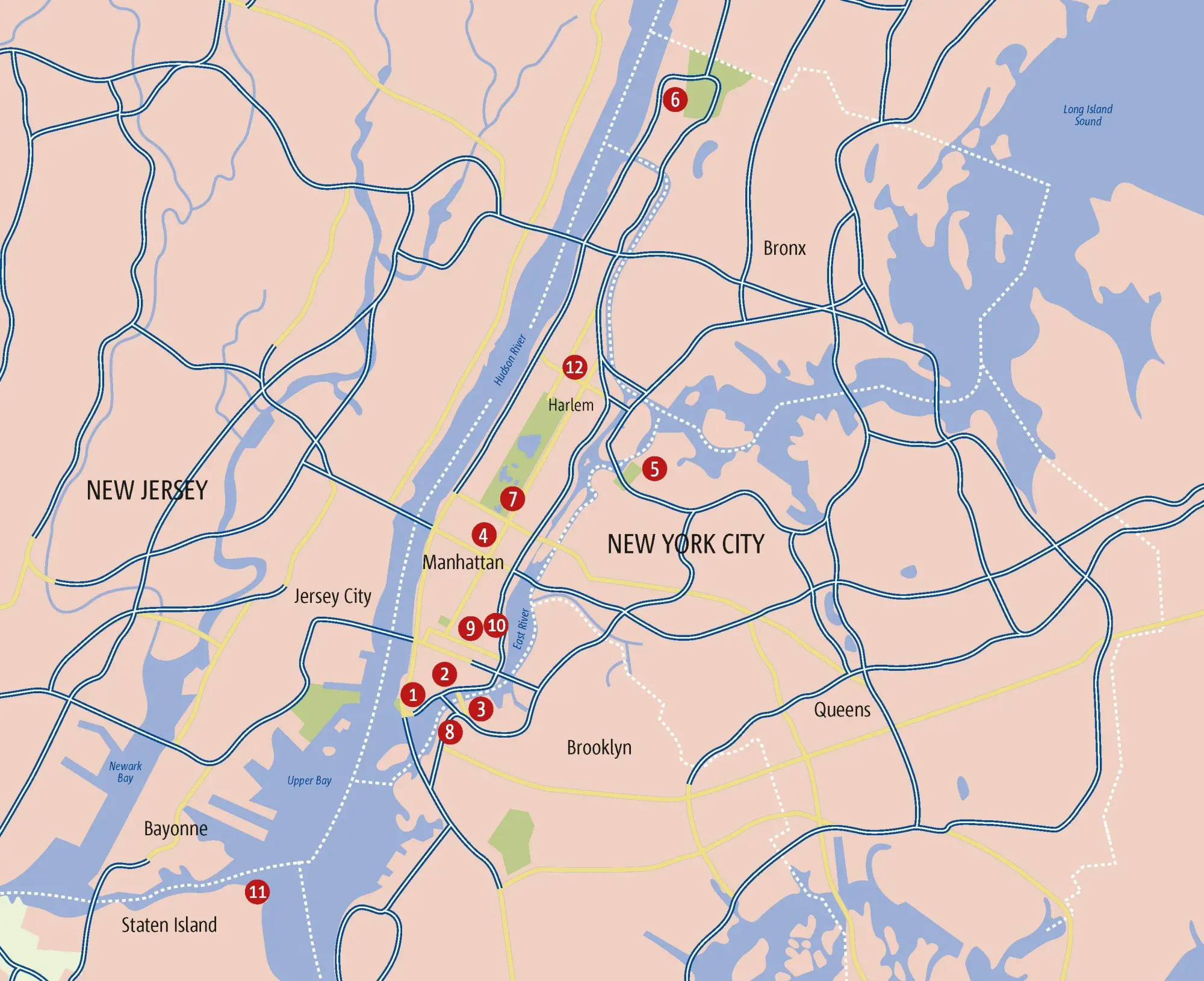 Bild: 9783770028061 | Zu Fuß durch New York | Sonja Bredel (u. a.) | Taschenbuch | 168 S.