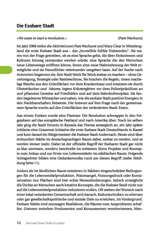 Bild: 9783946658061 | Geh raus! Deine Stadt ist essbar | Taschenbuch | 192 S. | Deutsch