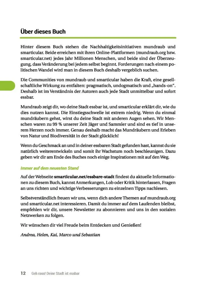 Bild: 9783946658061 | Geh raus! Deine Stadt ist essbar | Taschenbuch | 192 S. | Deutsch