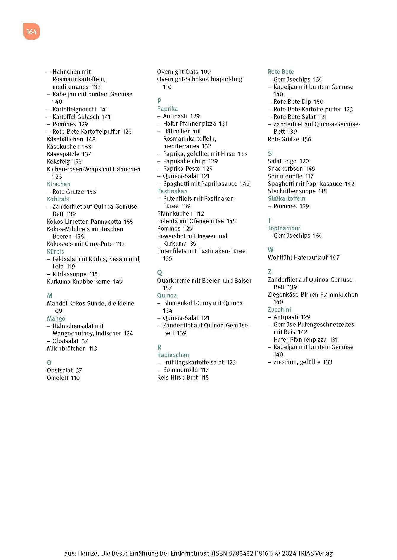 Bild: 9783432118161 | Die beste Ernährung bei Endometriose | Nicole R. Heinze | Taschenbuch