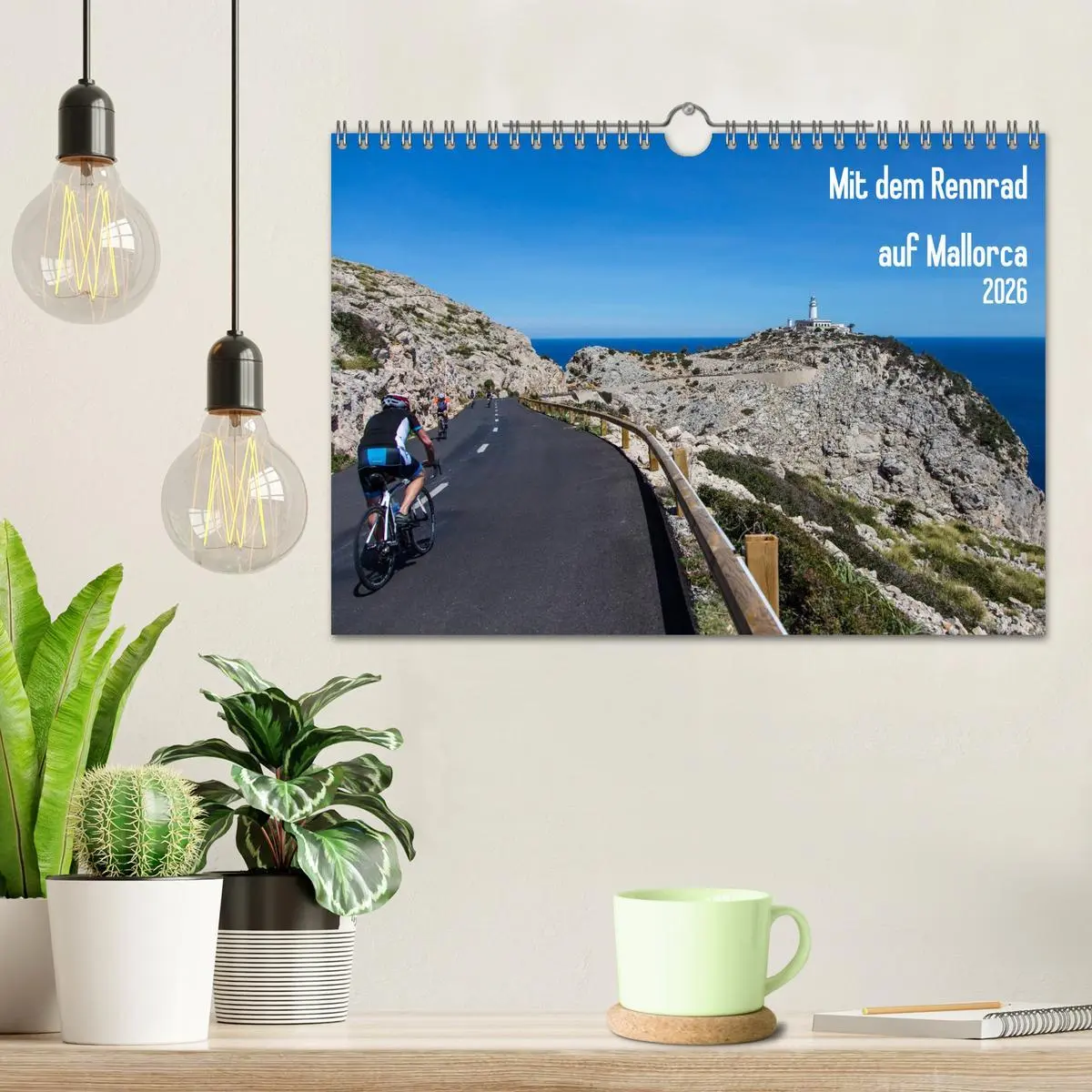 Bild: 9783516058161 | Mit dem Rennrad auf Mallorca (Wandkalender 2026 DIN A4 quer),...