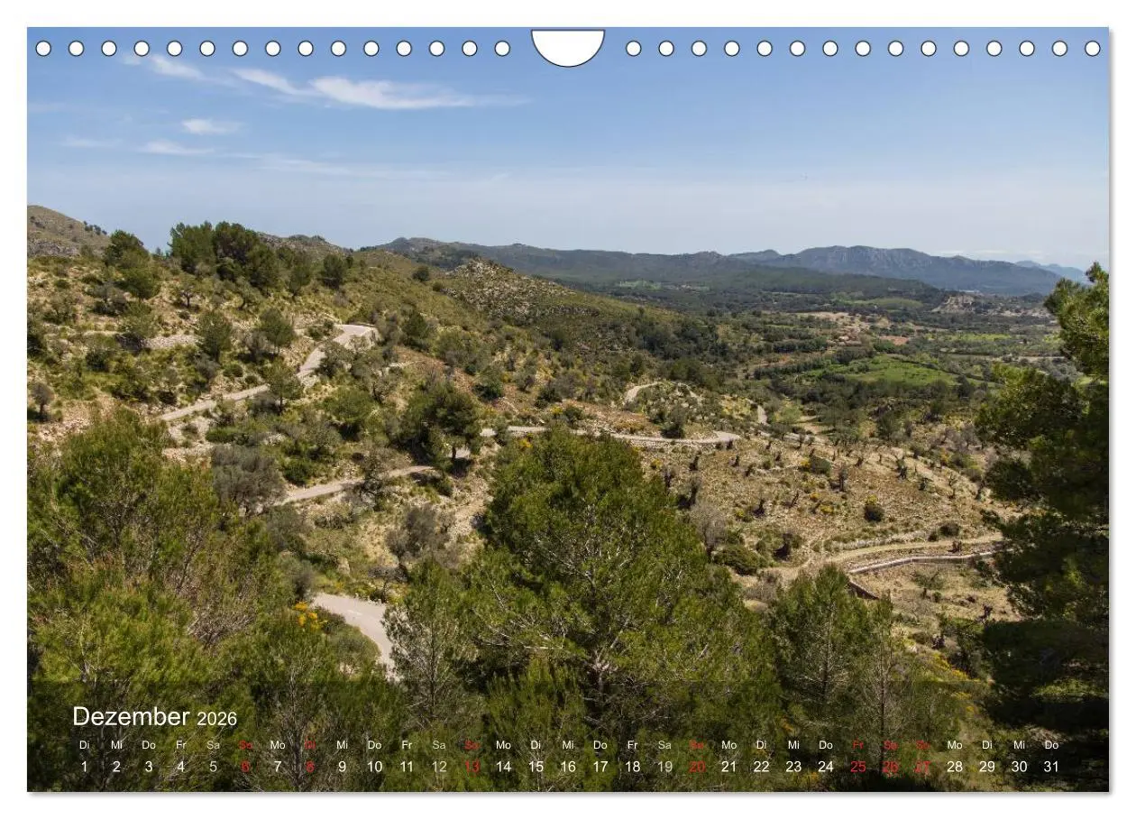 Bild: 9783516058161 | Mit dem Rennrad auf Mallorca (Wandkalender 2026 DIN A4 quer),...