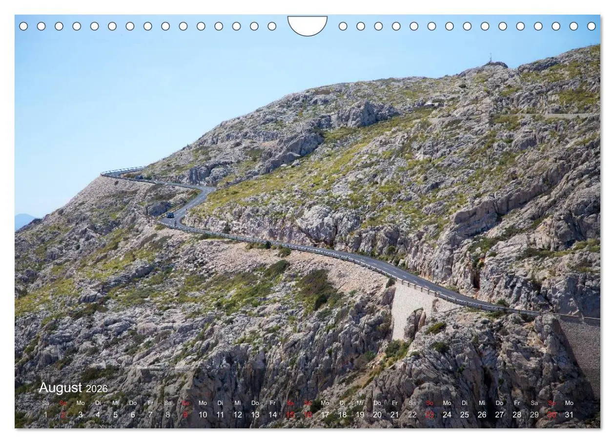 Bild: 9783516058161 | Mit dem Rennrad auf Mallorca (Wandkalender 2026 DIN A4 quer),...