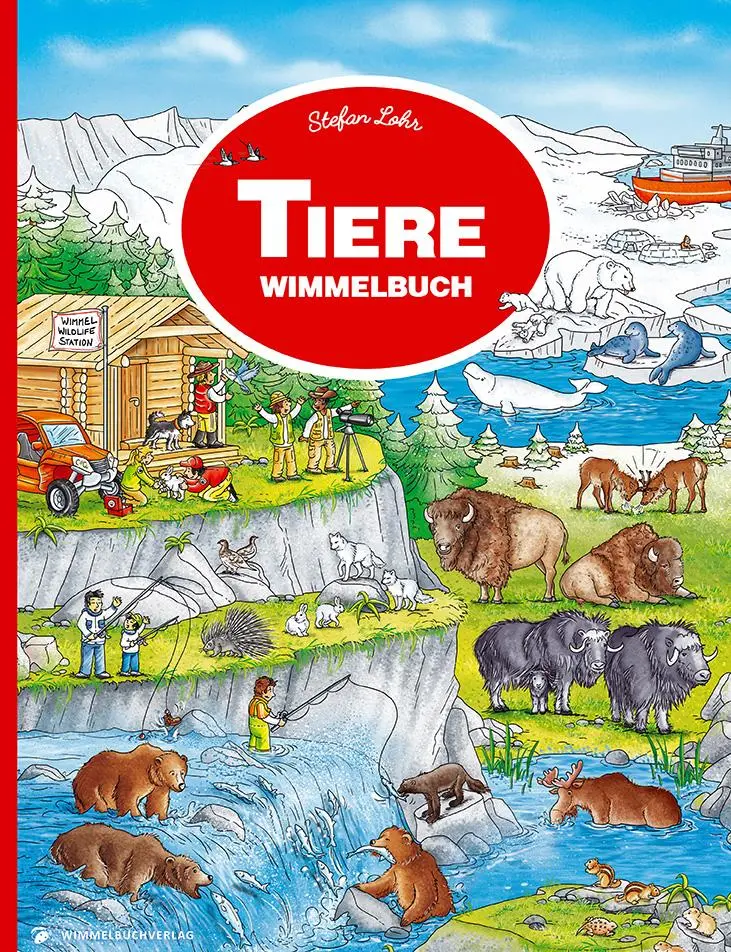 Cover: 9783947188161 | Tiere Wimmelbuch | Kinderbücher ab 3 Jahre - Bilderbuch | Stefan Lohr