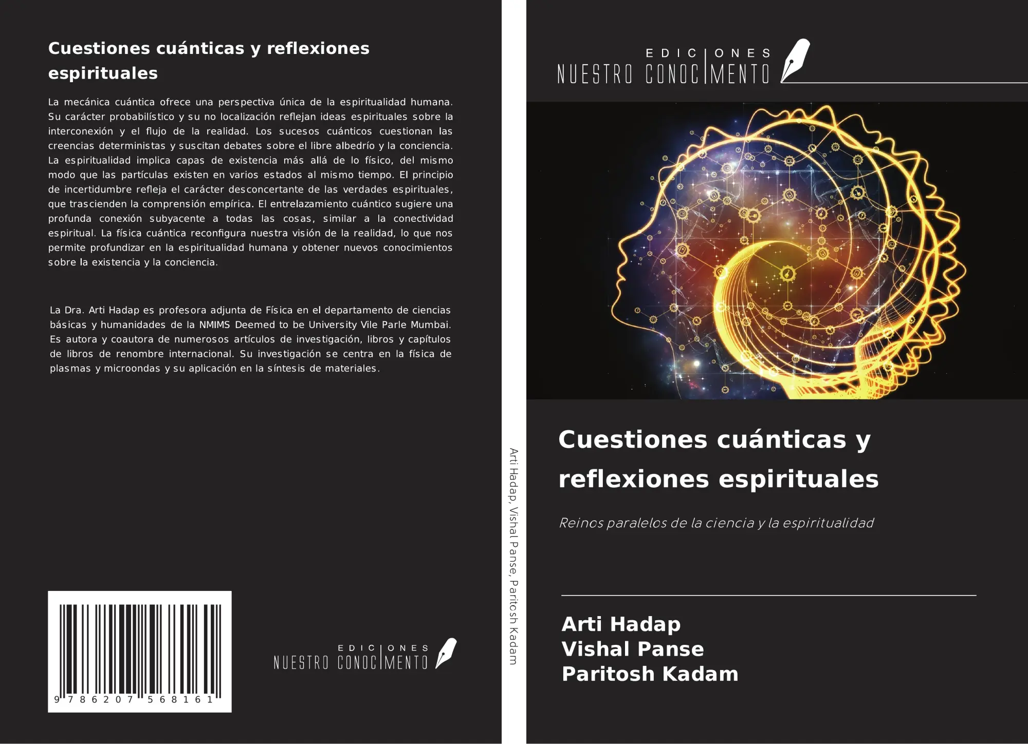 Cover: 9786207568161 | Cuestiones cuánticas y reflexiones espirituales | Arti Hadap (u. a.)