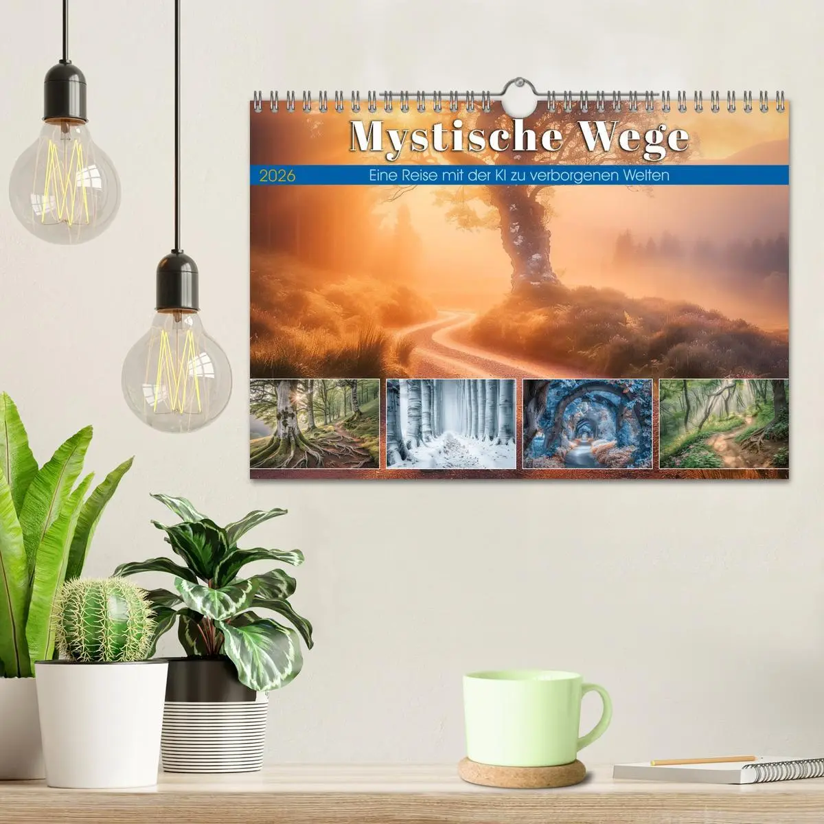 Bild: 9783457338261 | Mystische Wege (Wandkalender 2026 DIN A4 quer), CALVENDO...