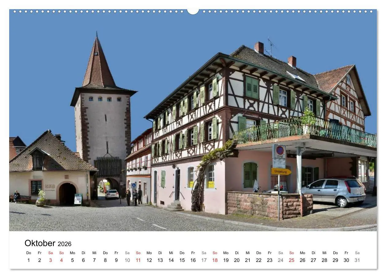 Bild: 9783516048261 | Gengenbach - romantisches Kleinod im Schwarzwald (Wandkalender 2026...