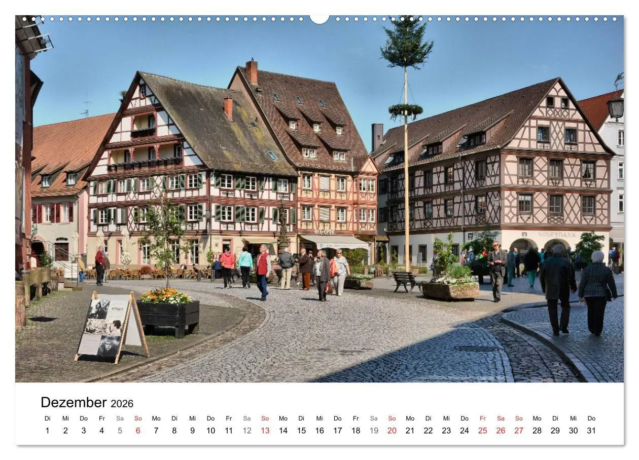 Bild: 9783516048261 | Gengenbach - romantisches Kleinod im Schwarzwald (Wandkalender 2026...