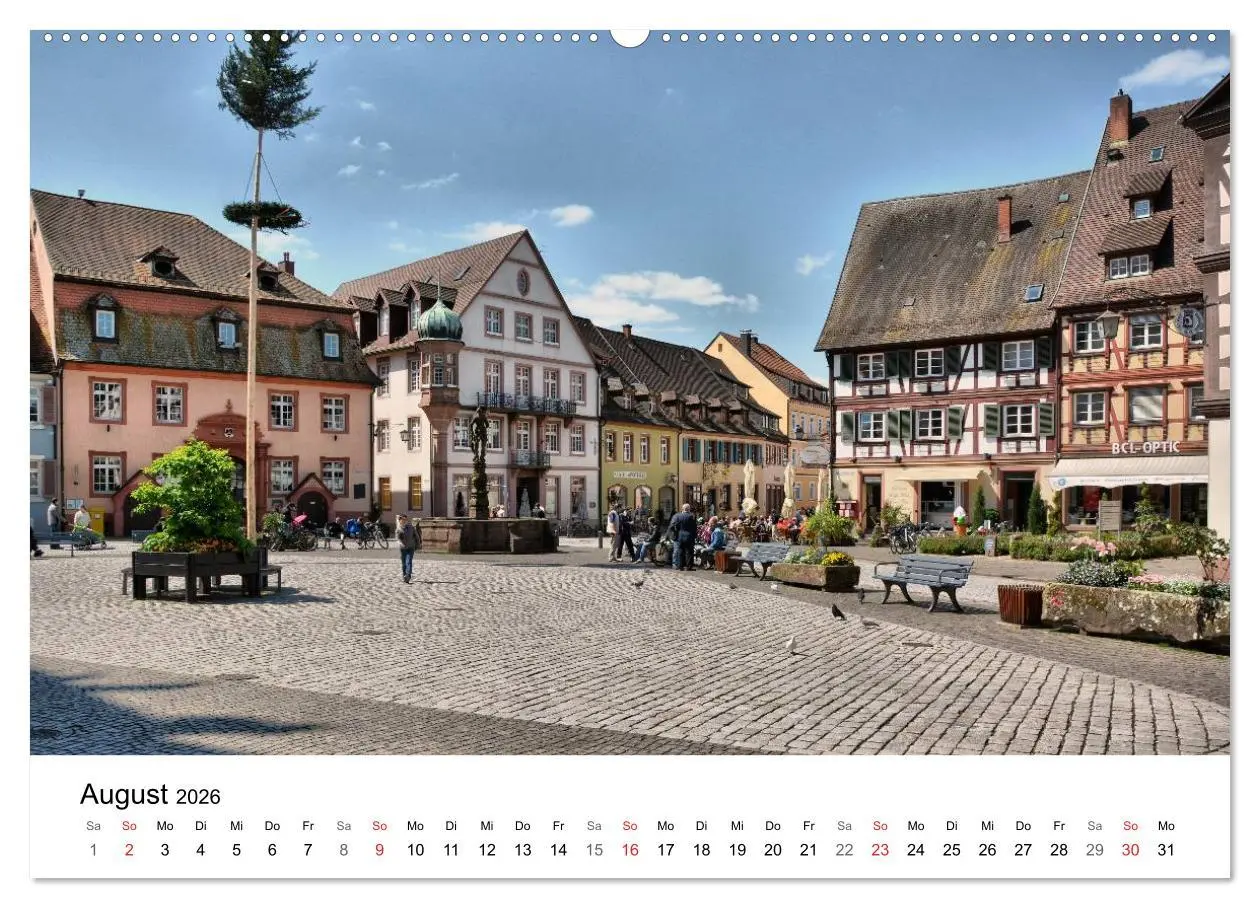 Bild: 9783516048261 | Gengenbach - romantisches Kleinod im Schwarzwald (Wandkalender 2026...
