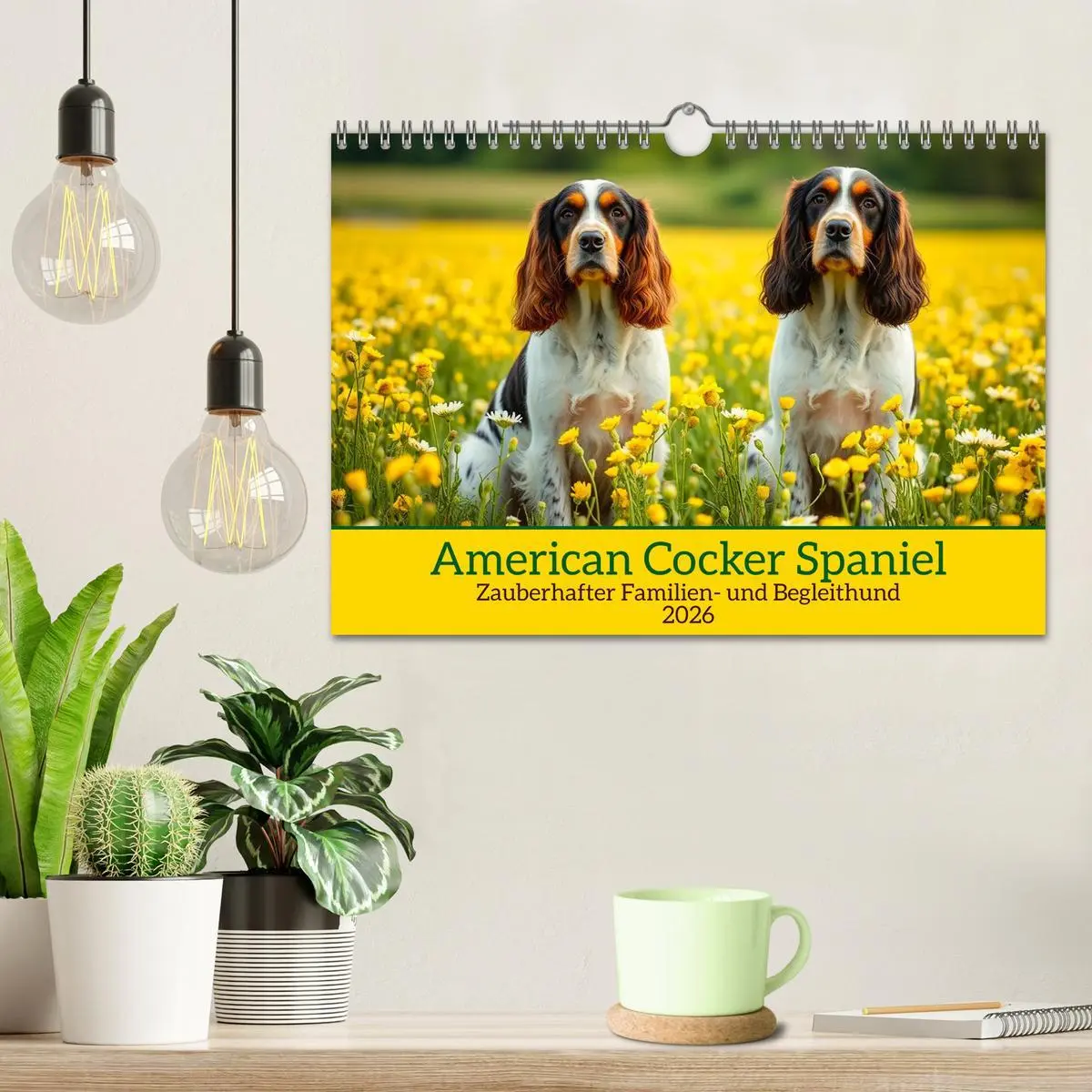 Bild: 9783516598261 | American Cocker Spaniel (Wandkalender 2026 DIN A4 quer), CALVENDO...
