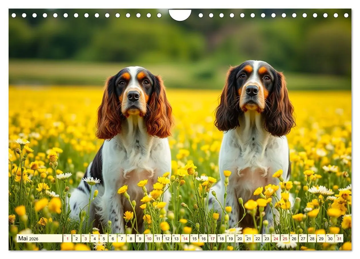 Bild: 9783516598261 | American Cocker Spaniel (Wandkalender 2026 DIN A4 quer), CALVENDO...