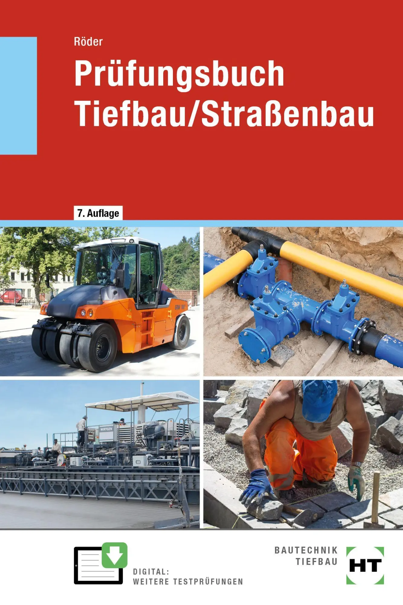 Cover: 9783582458261 | Prüfungsbuch Tiefbau/Straßenbau | Lutz Röder | Taschenbuch | 536 S.