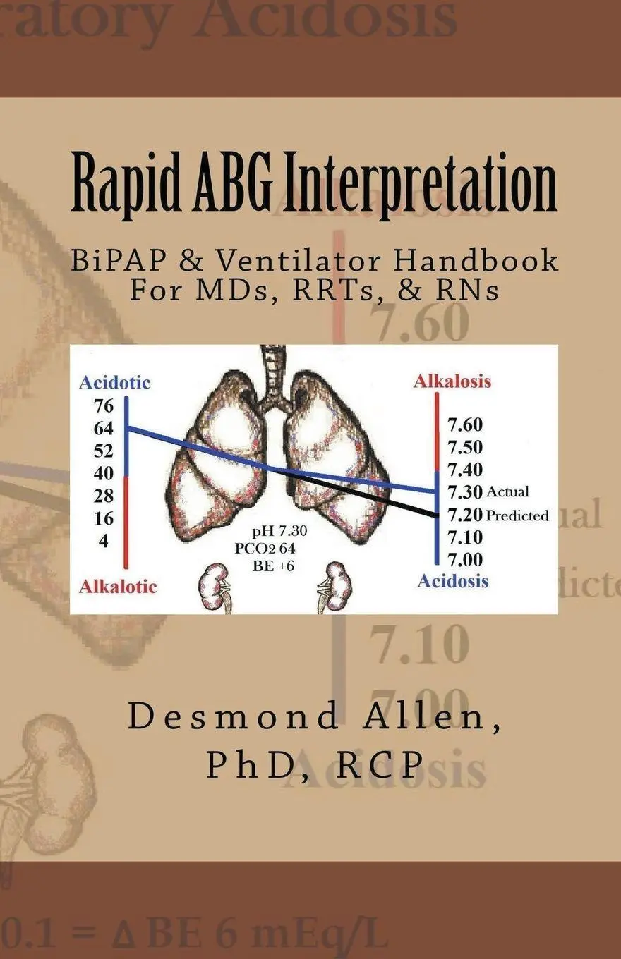 Cover: 9798224318261 | Rapid ABG Interpretation - BiPAP &amp; Ventilator Handbook For MDs,...