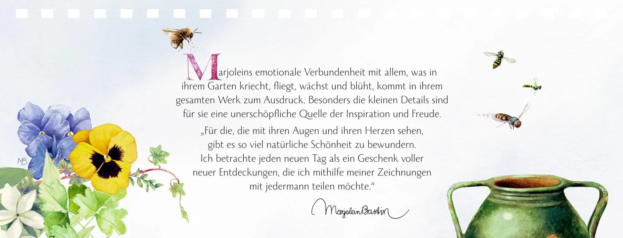 Bild: 4050003958361 | Wochenkalender 2026 - violett | Marjolein Bastin | Kalender | 120 S.