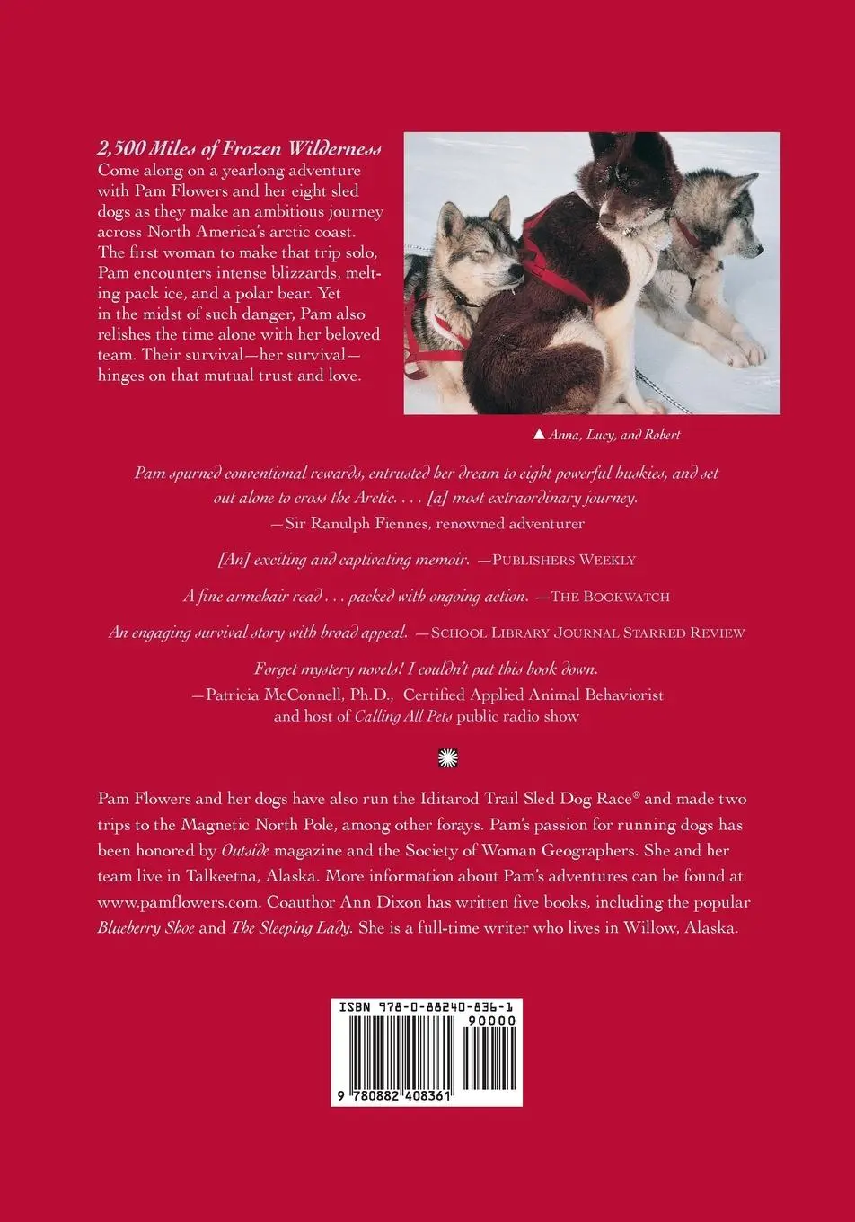 Rückseite: 9780882408361 | Alone Across the Arctic | One Woman's Epic Journey by Dog Team | Buch