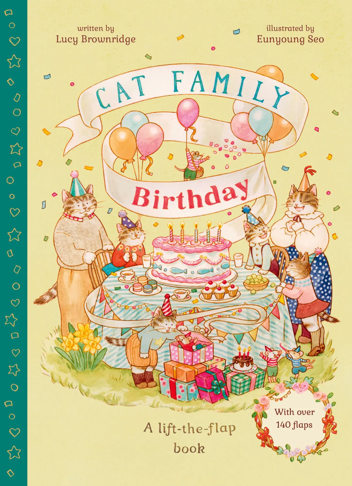 Cover: 9781836008361 | Cat Family Birthday | A Lift-the-Flap Book with over 140 Flaps | Buch
