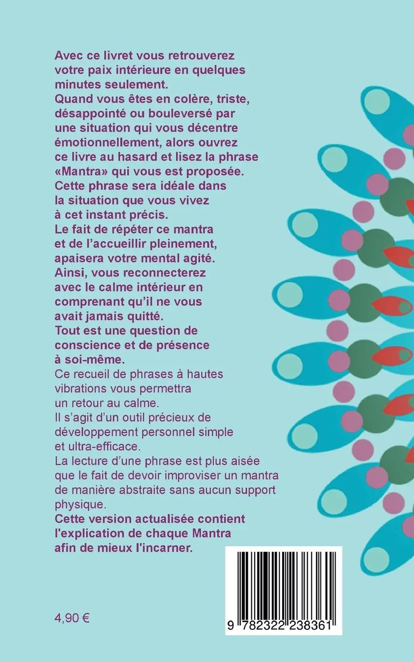 Rückseite: 9782322238361 | Le petit livre des Mantras à murmurer | Pascale Leconte | Taschenbuch