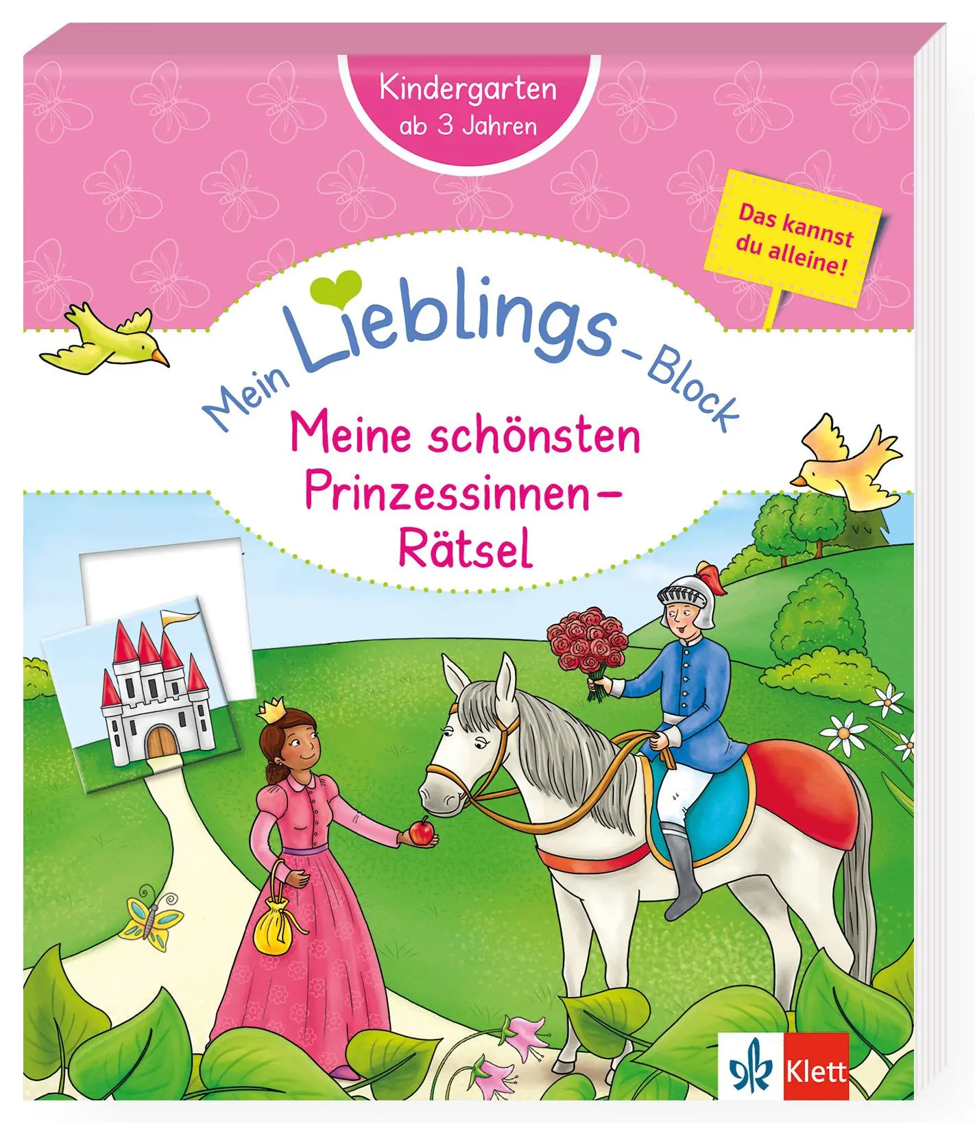Cover: 9783129498361 | Klett Mein Lieblings-Block: Meine schönsten Prinzessinnen-Rätsel