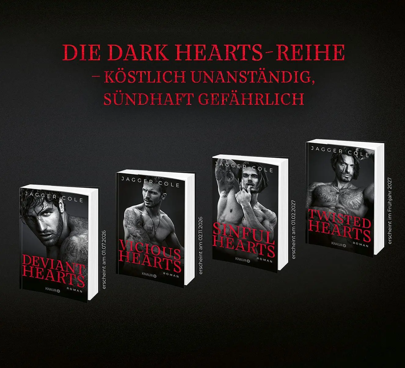 Bild: 9783426568361 | Deviant Hearts (Deutsche Ausgabe) | Jagger Cole | Taschenbuch | 384 S.