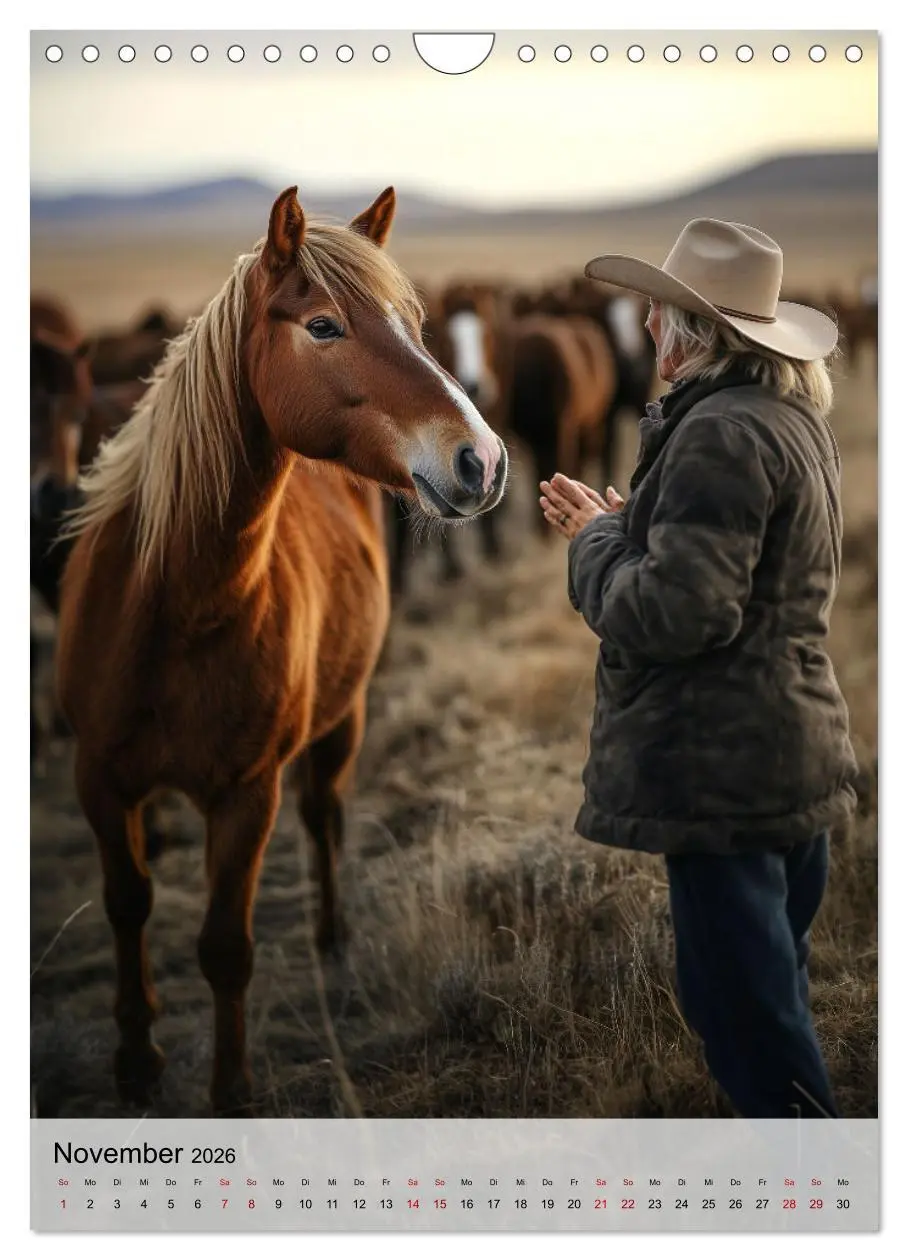 Bild: 9783457258361 | Im Einklang mit dem Pferd (Wandkalender 2026 DIN A4 hoch), CALVENDO...