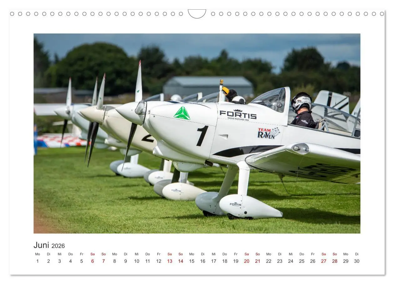 Bild: 9783457498361 | Helden der Lüfte (Wandkalender 2026 DIN A3 quer), CALVENDO...