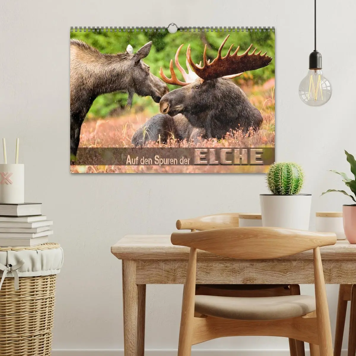 Bild: 9783457568361 | Auf den Spuren der Elche (Wandkalender 2026 DIN A3 quer), CALVENDO...