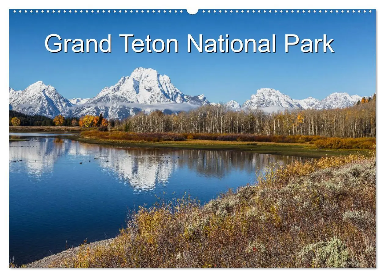 Cover: 9783457878361 | Grand Teton National Park (Wandkalender 2026 DIN A2 quer), CALVENDO...