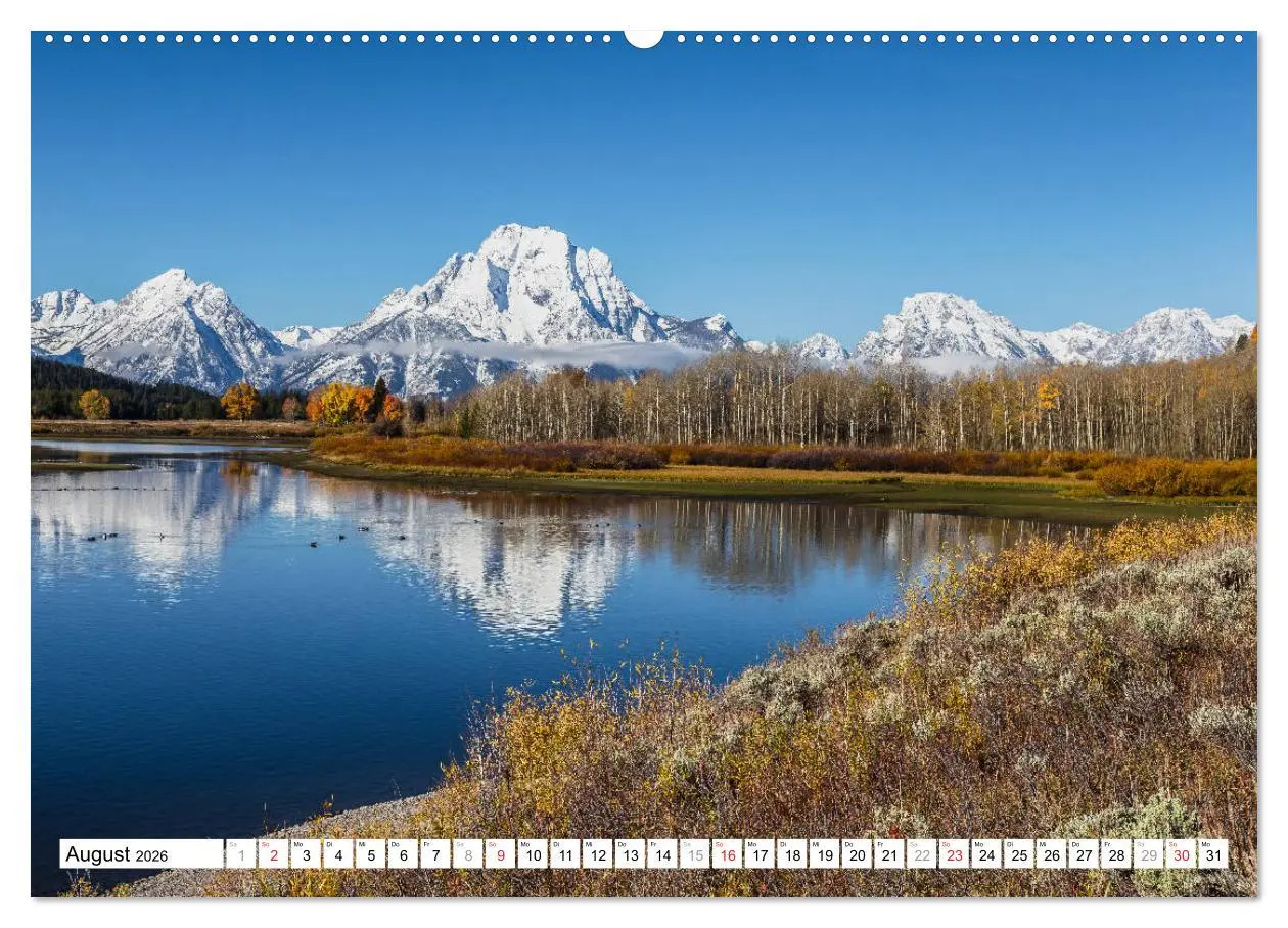 Bild: 9783457878361 | Grand Teton National Park (Wandkalender 2026 DIN A2 quer), CALVENDO...